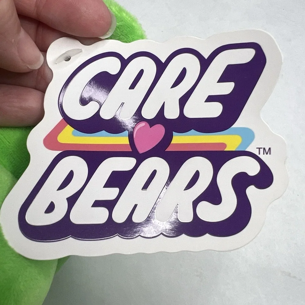 2021 Care Bear Plush Good Luck 14 inch Lucky Shamrock Cloudco Basic Fun Kindness